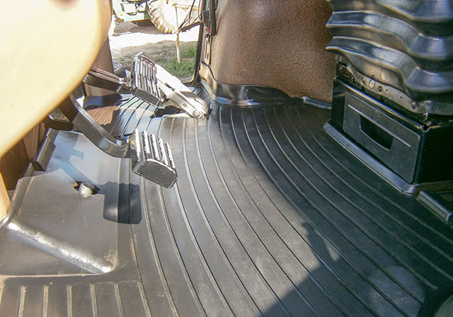 Professional agricultural equipment detailing examples