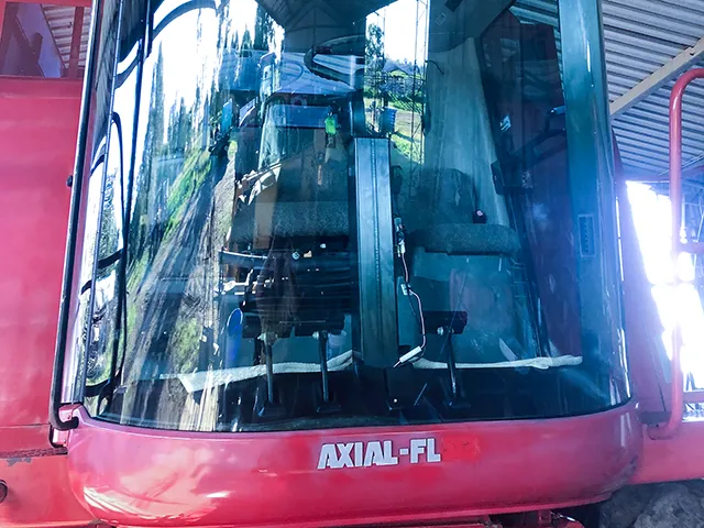 Professional agricultural equipment detailing examples